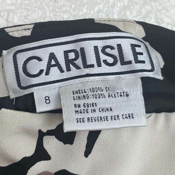 CARLISLE Floral 100% Silk Midi Dress - Fairy Grunge - Picture 5 of 5